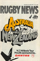 Australia v New Zealand 1979 rugby  Programme
